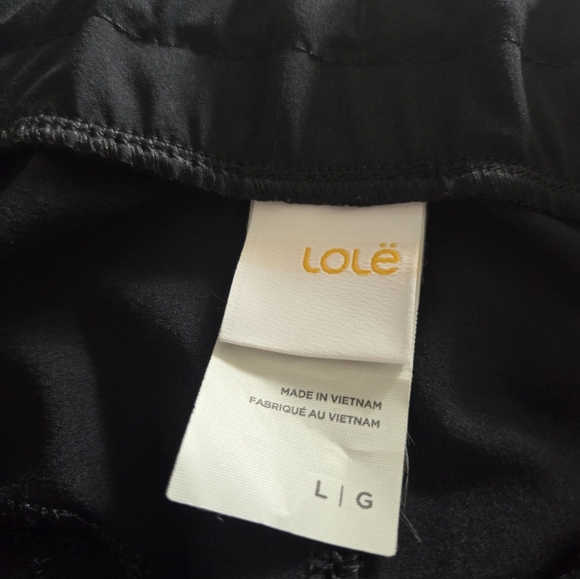 NWT Lole Black Tech  Pants Women's Sz.L - Picture 6 of 10